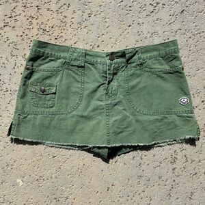 Abercrombie & Fitch Green Mini Skirt with Chic Style